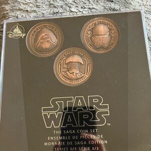 Star Wars the saga coin set